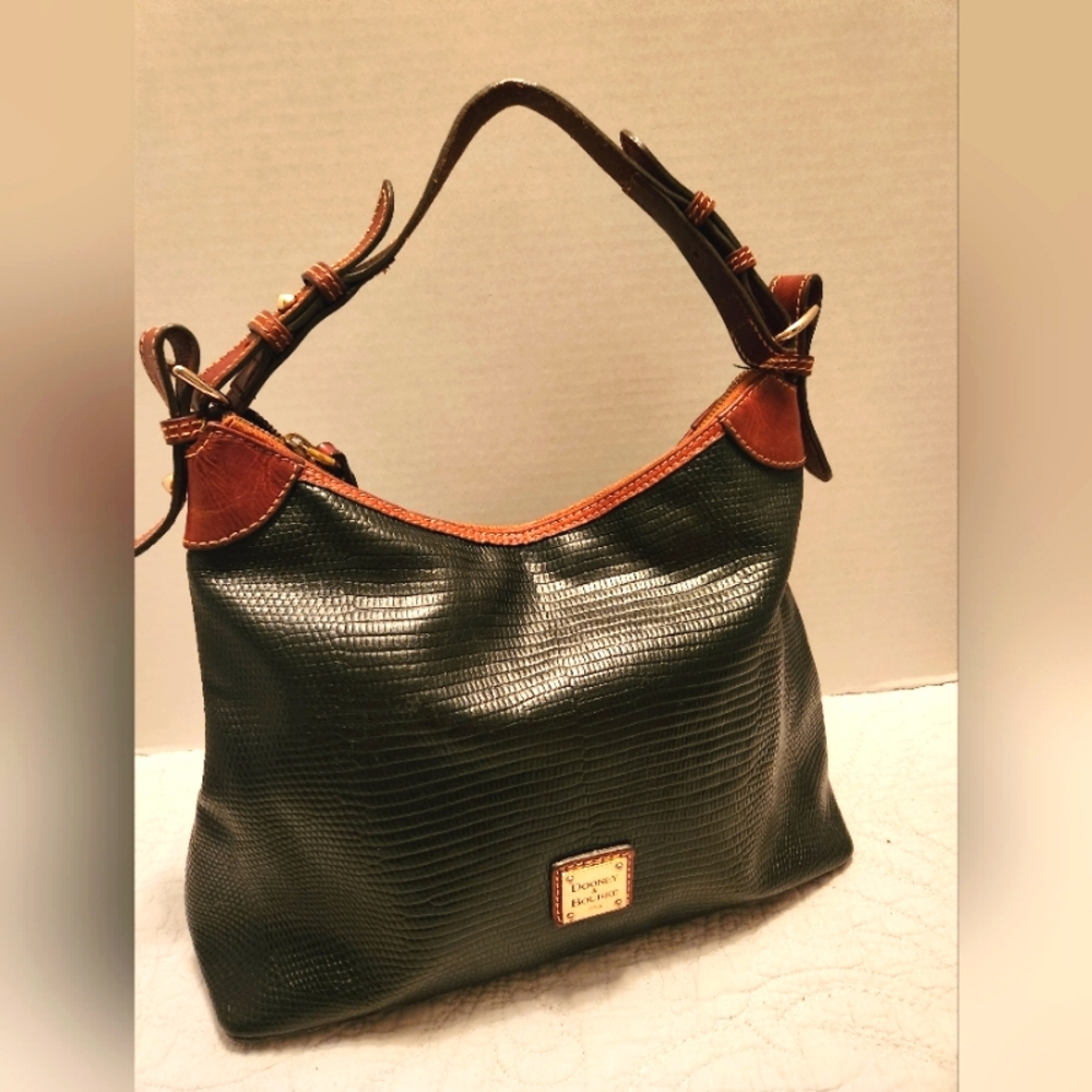 DOONEY & BOURKE Shoulder Bag (Embossed Lizard Leather)
